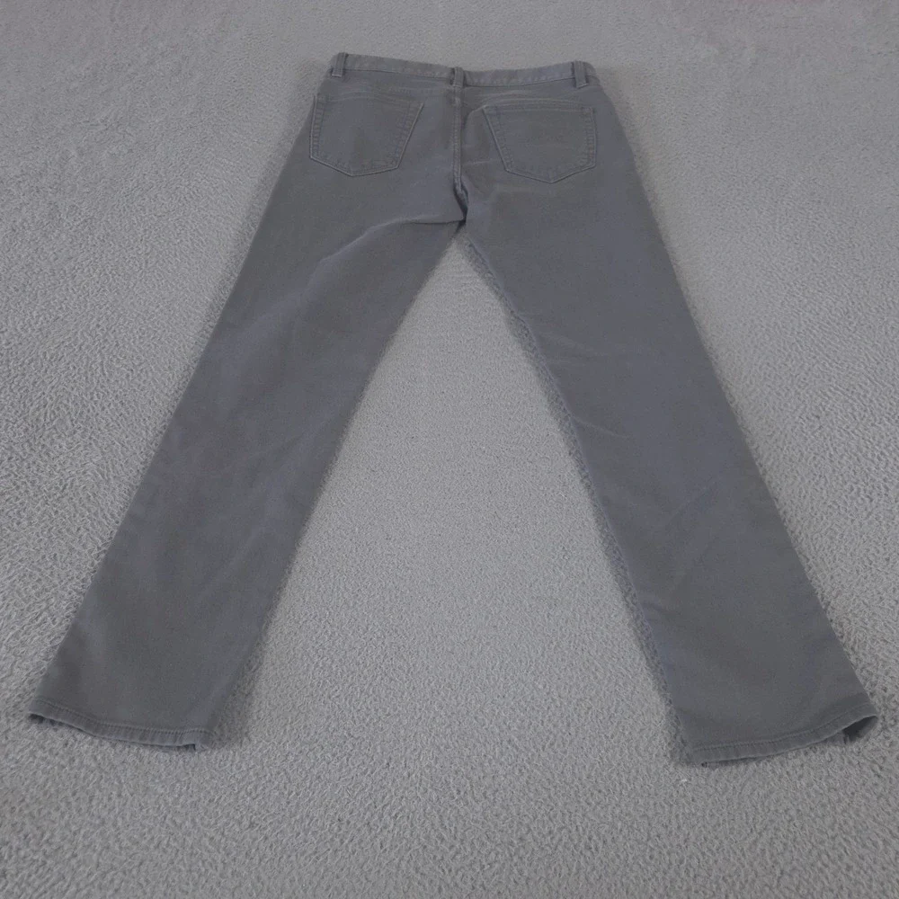 Banana Republic Jeans Mens 32x32 Gray Traveler Slim Fit Cotton Stretch Denim